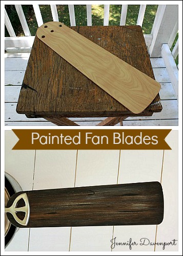 Faux Painting Ceiling Fan Blades Hometalk