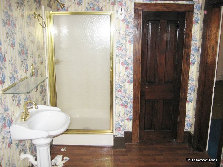 before and after vintage bathroom, bathroom ideas, home decor