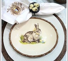 easter table setting ideas, easter decorations, seasonal holiday d cor, wreaths, Williams Sonoma place setting