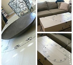 A cheap and easy coffee table update!