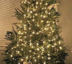 how to make a tree skirt out of a galvanized tub, repurposing upcycling, seasonal holiday d cor, I love the rustic charm it adds to our Chrisrtmas Tree