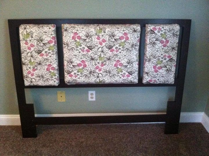 old headboard makeover, bedroom ideas, painted furniture, repurposing upcycling