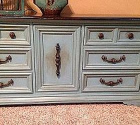 Just Another 30 Year Old Dresser Before Beautiful Accent Piece
