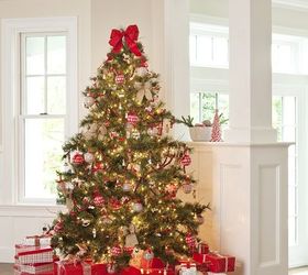 christmas trees 6 ways, seasonal holiday d cor, CLASSIC Recall kid friendly Christmases of yesteryear with a tree blanketed in old fashioned wood ornaments rocking horses Santas snowmen sleds snowflakes even teddy bears