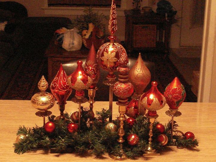 christmas table centerpiece, christmas decorations, seasonal holiday decor