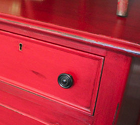 antique dresser makeover, painted furniture