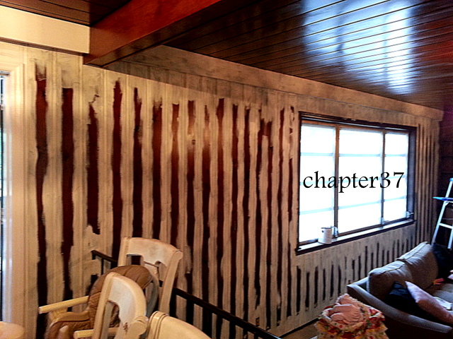 todo lo que siempre quiso saber sobre la pintura de paneles de madera, cortando en una pared larga y bonita