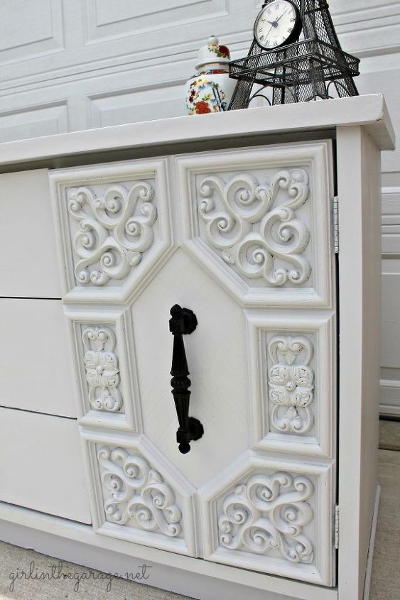 drab to fab a salvaged dresser makeover story, painted furniture