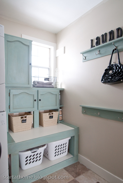 diy weekend laundry room, cleaning tips, garages, laundry rooms, storage ideas, My must have BENCH