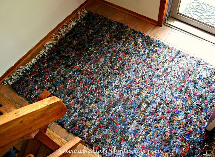 come tour this absolutely amazing home full of handcrafted items, home decor, painted furniture, woodworking projects, Handcrafted textiles This rug is over 30 years old and still vibrant and gorgeous