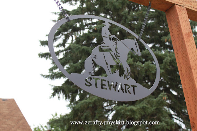 western front entry gate, fences, outdoor living, Custom made metal art