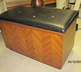 simple tricks for old furniture, painted furniture, An old Lane cedar chest I picked up at a rummage sale in the 80 s which makes its probable age the 70 s