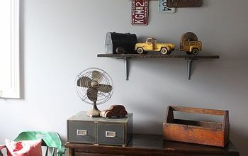 Boy's Vintage Car Bedroom