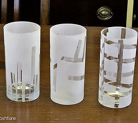 get the look of etched glass with spray paint, crafts, painting