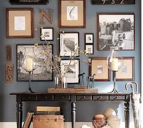 10 tips for creating a collected gallery wall, diy, home decor, wall decor, My favorite collected gallery wall via Pottery Barn