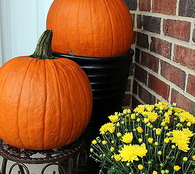 fall front porch, gardening, seasonal holiday d cor