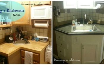 Building a Kitchenette for a Small Space Part1