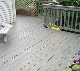 how to clean a deck, cleaning tips, decks, outdoor living, This is after we had finish the entire process of cleaning and staining the deck