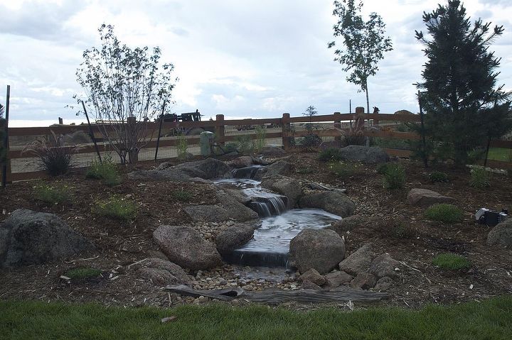 recent pondless waterfalls, landscape, outdoor living, ponds water features, Broomfield CO
