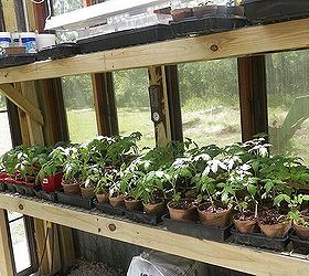 our greenhouse, doors, garages, gardening
