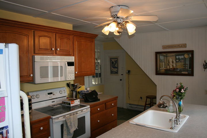 wanted to share one of our recent historical renovations restorations this project, kitchen design, Before 1