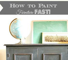 how to paint furniture fast using chalk paint, chalk paint, painted furniture