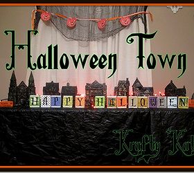 from quaint christmas village to spooky halloween town, christmas decorations, halloween decorations, seasonal holiday d cor