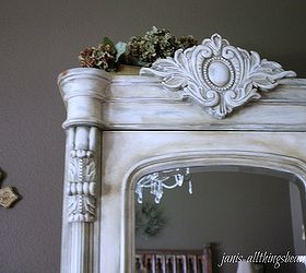 transforming a wood armoire into a painted treasure