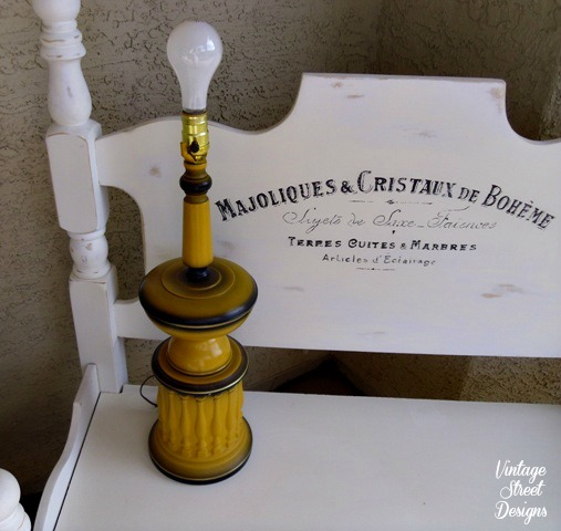 revive old lamps using chalk paint, chalk paint, lighting, painting, Before