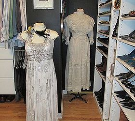 closet amp dressing room, cleaning tips, closet, storage ideas, Wedding Dress Display