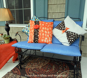 Super Easy Method to Cover Outdoor Cushions