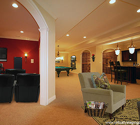 inspiring decorating ideas for the basement virtually staged photos, basement ideas, Virtually Staged photo provided by VSP