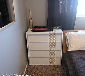 a free dresser finds a new home and a facelift, home decor, painted furniture