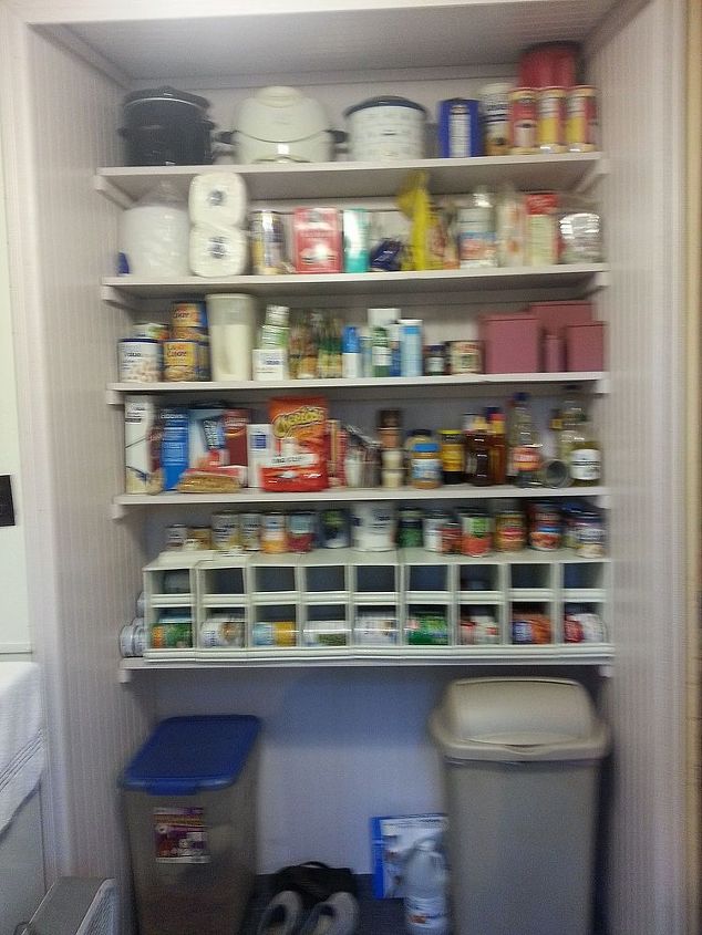 pantry makeover, cleaning tips, closet, After What a difference