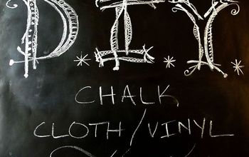DIY Chalk Cloth/Vinyl