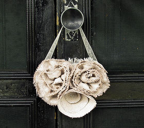 valentine s door knob posies, christmas decorations, crafts, flowers, seasonal holiday decor, valentines day ideas, 3 flower posy