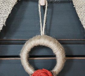 ball jar lid mini fall wreaths, crafts, seasonal holiday decor, One of my favorite wreaths made with jute string