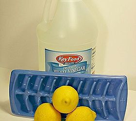 garbage disposal cleaning trick, cleaning tips, plumbing, Lemons vinegar and water are all that is needed