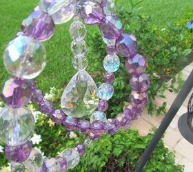 circle of love garden sun catcher, Ready to hang The next one I do will have a butterfly in the center Enjoy