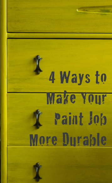 ways to make your paint job more durable, chalk paint, painting