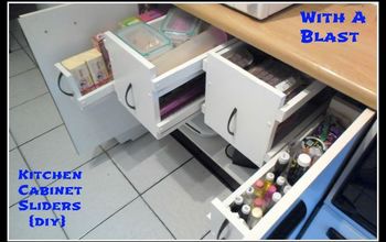 Sistema de deslizamiento para los gabinetes de la cocina