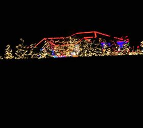 christmas lights, christmas decorations, lighting, seasonal holiday decor, A private residence near Cheyenne