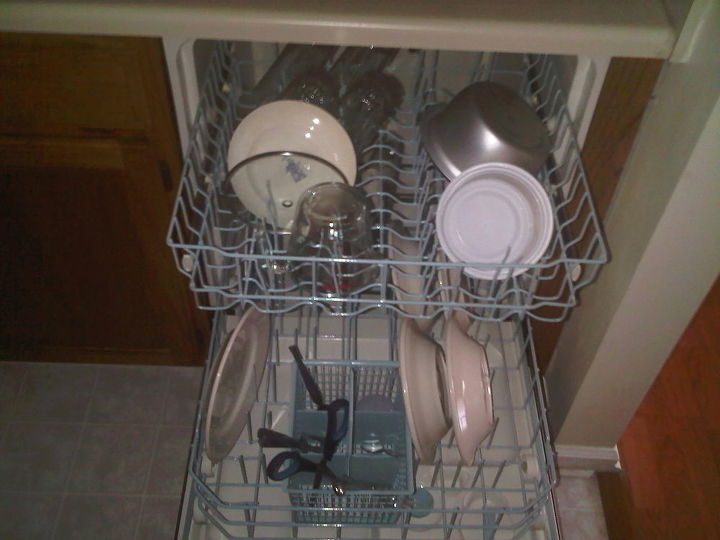 wash by hand use dishwasher as drying rack