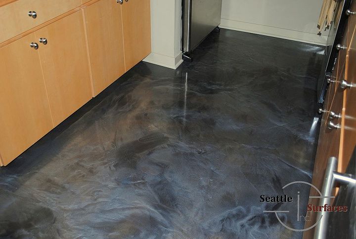 Designer Epoxy Flooring For Modern Condo Hometalk