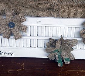 simple shutter decor, crafts, curb appeal, Live Simply Shutter Decor