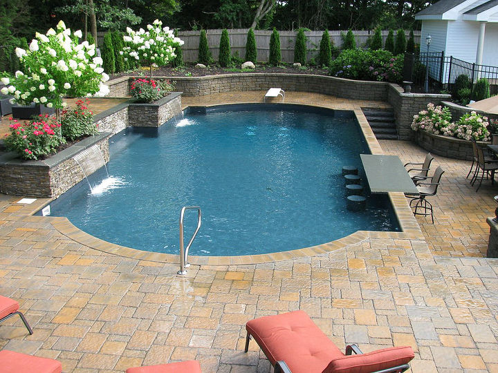 piscinas e spas ainda mais em destaque 2013, Tru Blue Pools Dix Hills NY