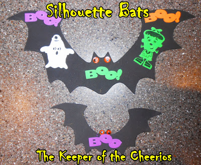 halloween silhouettes kids craft, crafts