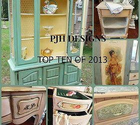 my top 10 blog post of 2013, painted furniture