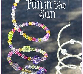 spiral sun catchers, crafts