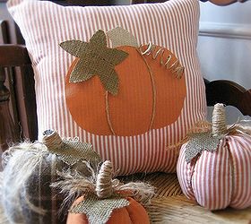 pumpkin pillow for fall from old shirts, crafts, repurposing upcycling, seasonal holiday decor, Got some old shirts Make a pillow or no sew shirt pumpkins